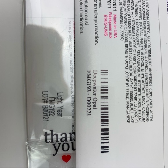 NWT Colorstreet nail strips set of 2 Deepwater navy sparkle Lightyear glitter - Picture 6 of 6